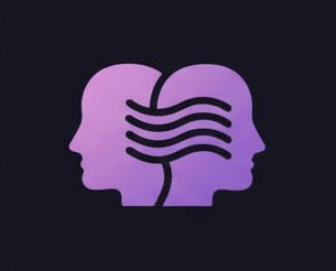 Face swap technology icon
